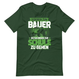 Geboren zum Bauer T-Shirt, witziges Bauernhof Shirt