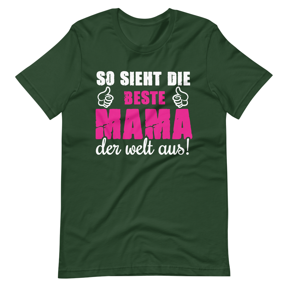 Beste Mama der Welt T-Shirt - Perfektes Geschenk für Muttertag