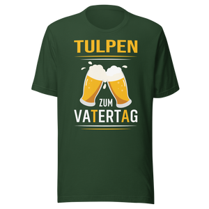 Tulpen zum Vatertag T-Shirt für Männer - Vatertagsgeschenk