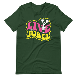 Live Jubel Cheer! T-Shirt für Damen und Mädchen