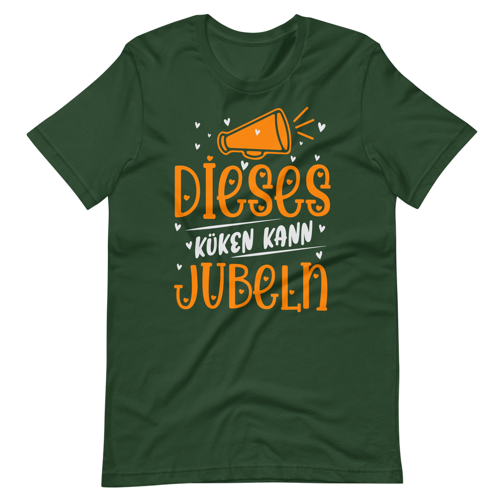 Dieses Küken kann Jubeln, Cheer! T-Shirt für Mädchen und Frauen