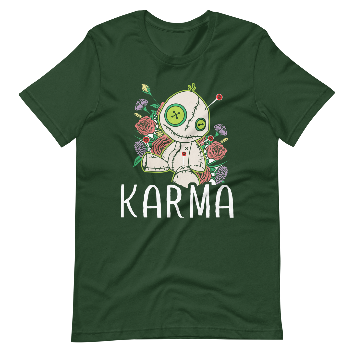 Karma Doll Logo! Einzigartiges T-Shirt für Frauen