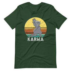Karma CAT! T-Shirt | Lustiges Katzenmotiv
