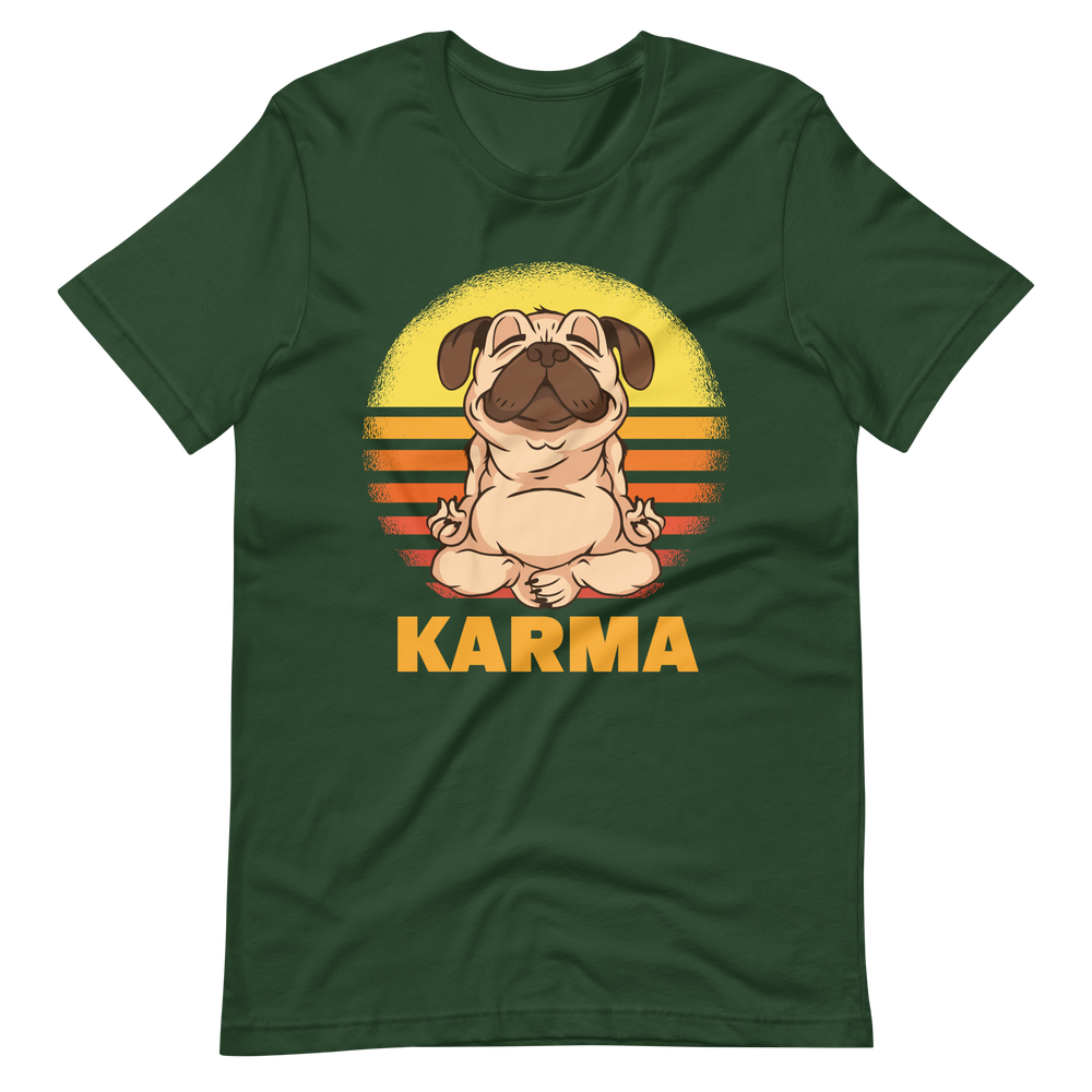 Karma Mops T-Shirt - Lustiges und stylisches Shirt für jeden Tag