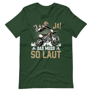 Motocross T-Shirt - JA, das muss laut sein!