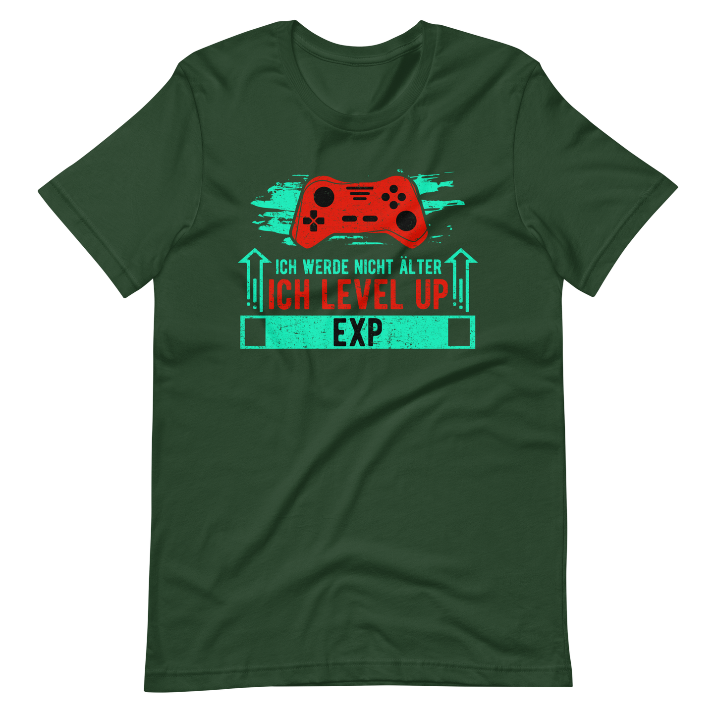 Ich werde nicht älter, ich level up! - Gamer T-Shirt