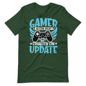 Gamer Altern Nicht, Sie Erhalten Ein Update - Gamer Shirt