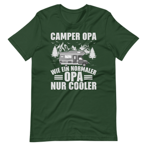 Camper Opa T-Shirt | Cooler Opa Camping Spruch Shirt