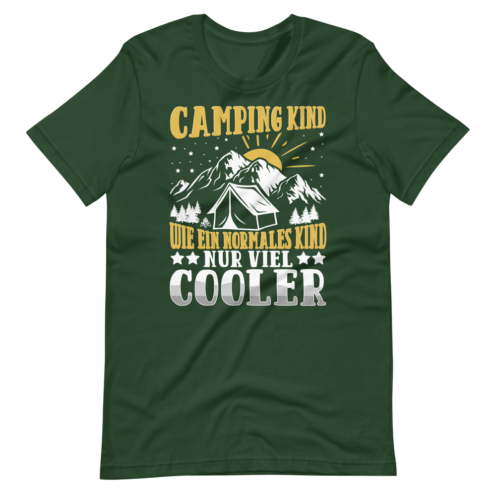 Camping Kind T-Shirt - Cooler als normal