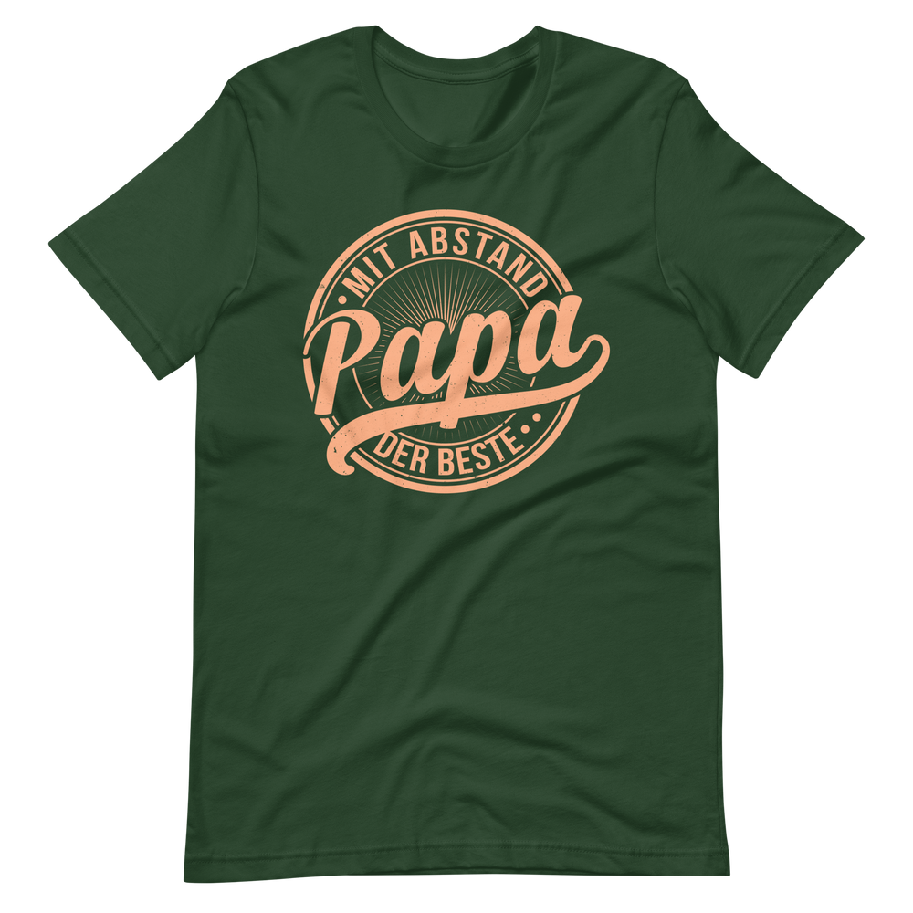 Bester Papa T-Shirt - Originelles Geschenk für Väter