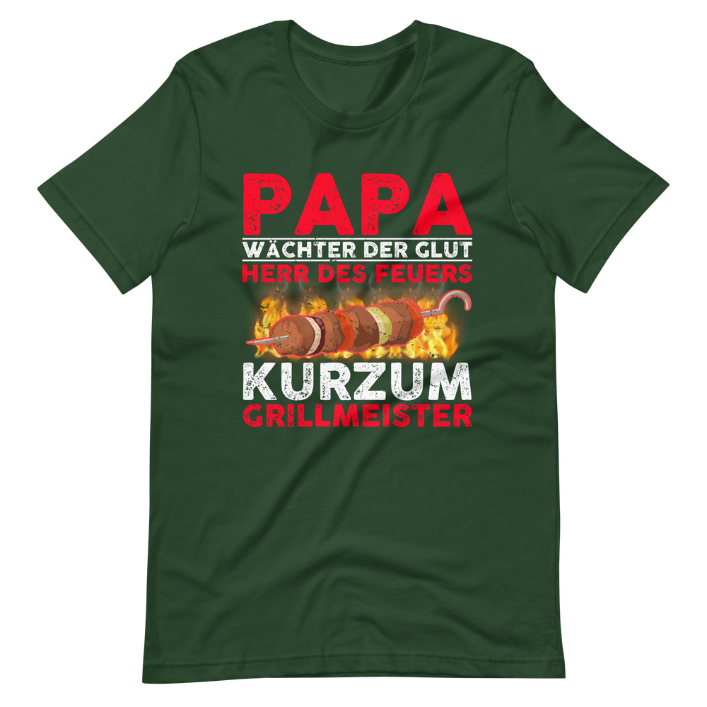 Grillmeister T-Shirt für Papas - Lustiges Geschenk für Grillfans