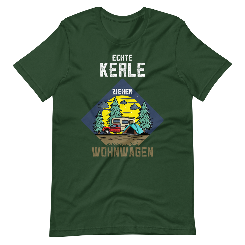 Kaufe jetzt mein T-Shirt "ECHTE Kerle ziehen Wohnwagen!"