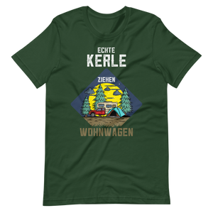 Kaufe jetzt mein T-Shirt "ECHTE Kerle ziehen Wohnwagen!"