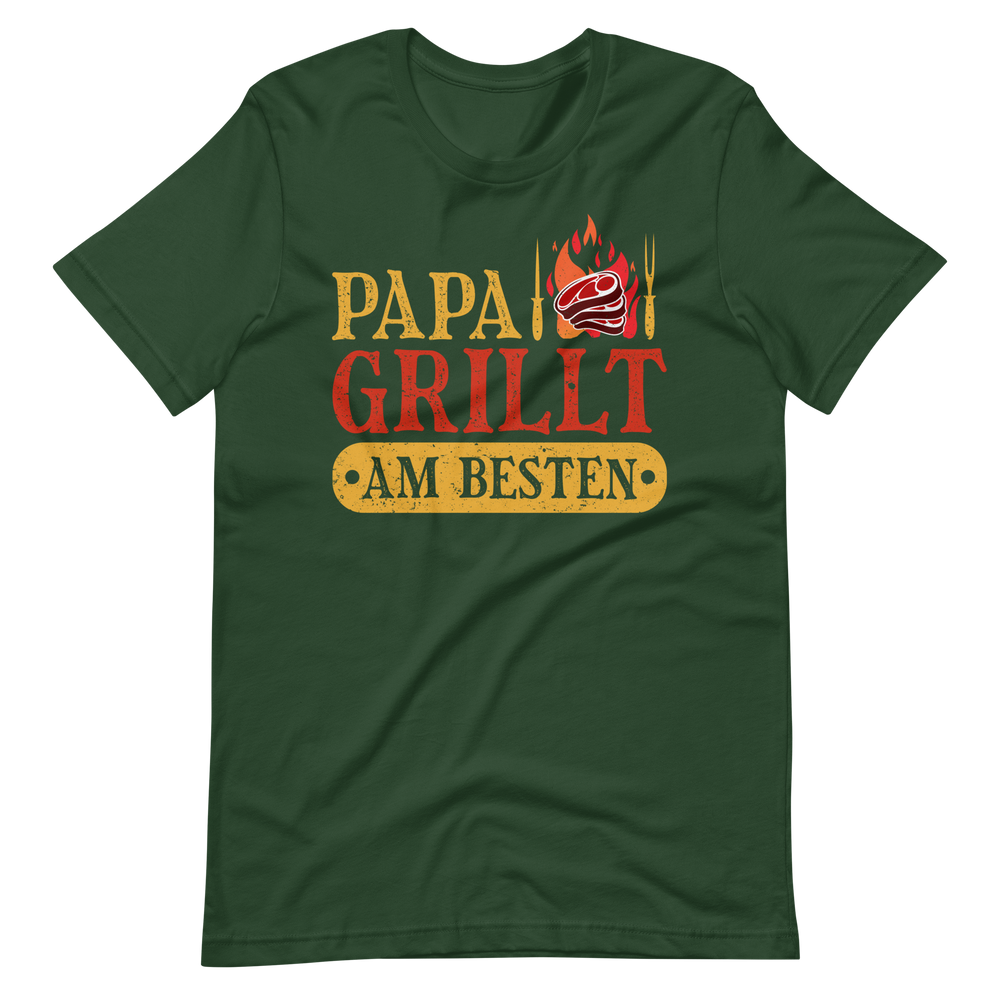 Papa GRILLT am besten! Lustiges BBQ T-Shirt