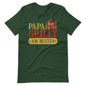 Papa GRILLT am besten! Lustiges BBQ T-Shirt