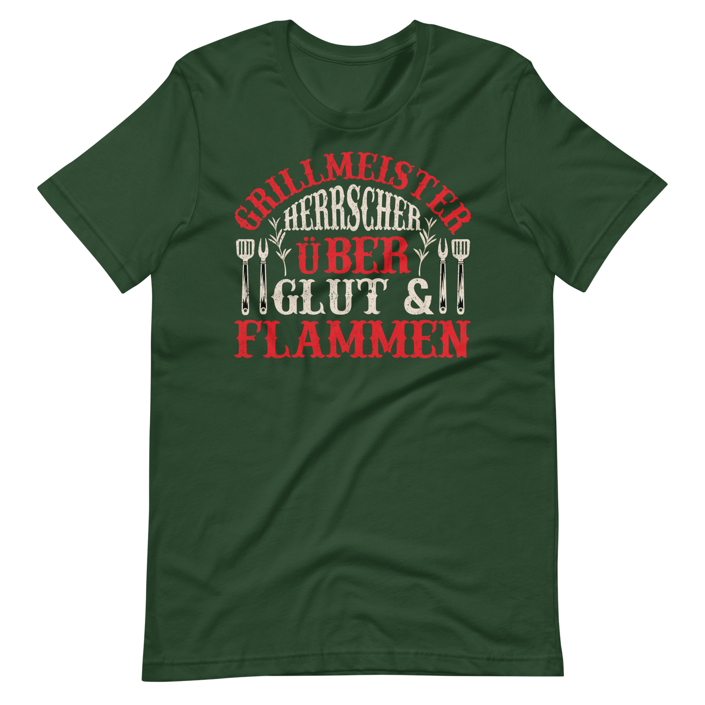 Grillmeister! Herrscher über Glut und Flammen! T-Shirt