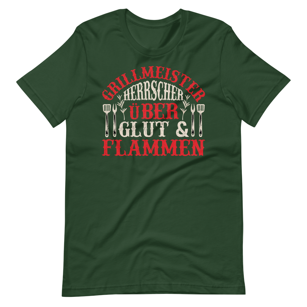 Grillmeister! Herrscher über Glut und Flammen! T-Shirt