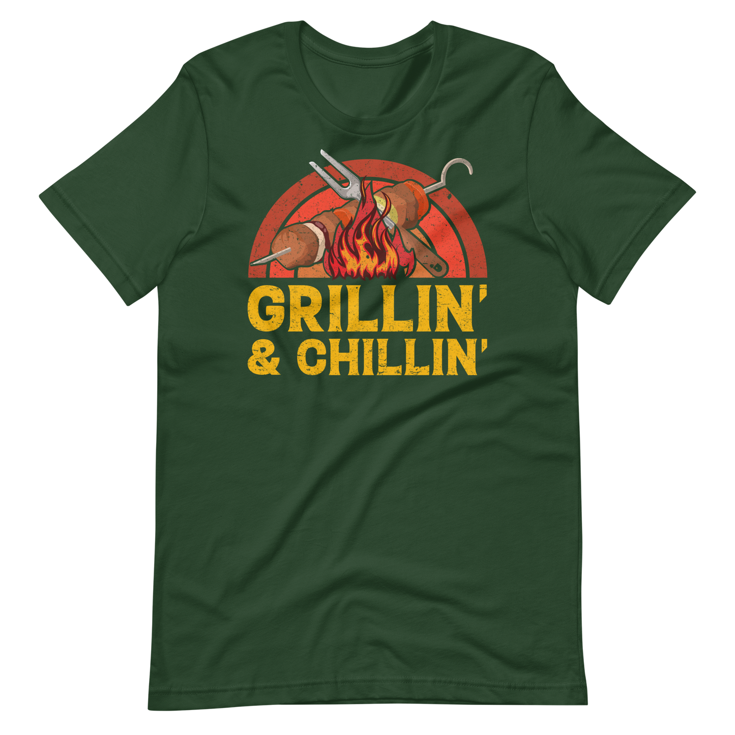 Grillin und Chillin. Entspannt grillen. T-Shirt