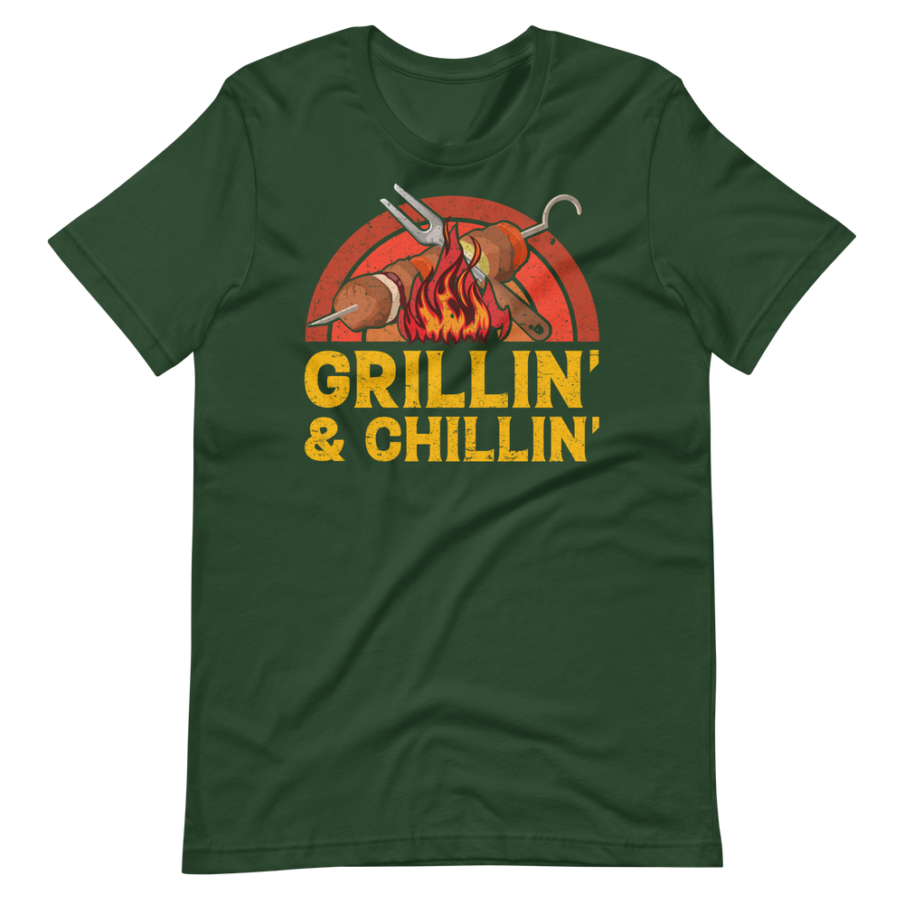 Grillin und Chillin. Entspannt grillen. T-Shirt