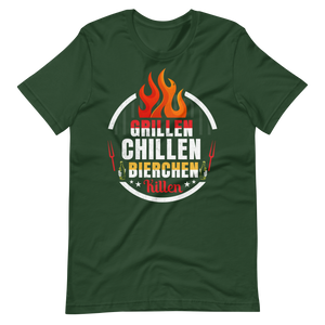 Grillen! Chillen! Bierchen Killen! T-Shirt