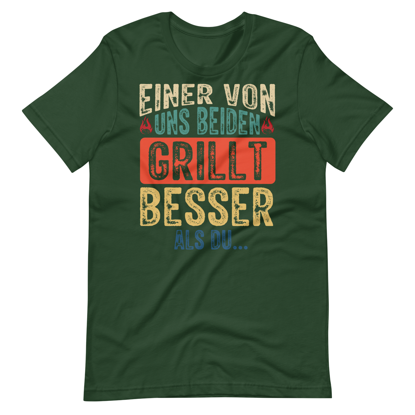 Besserer Grillmeister! Lustiges T-Shirt