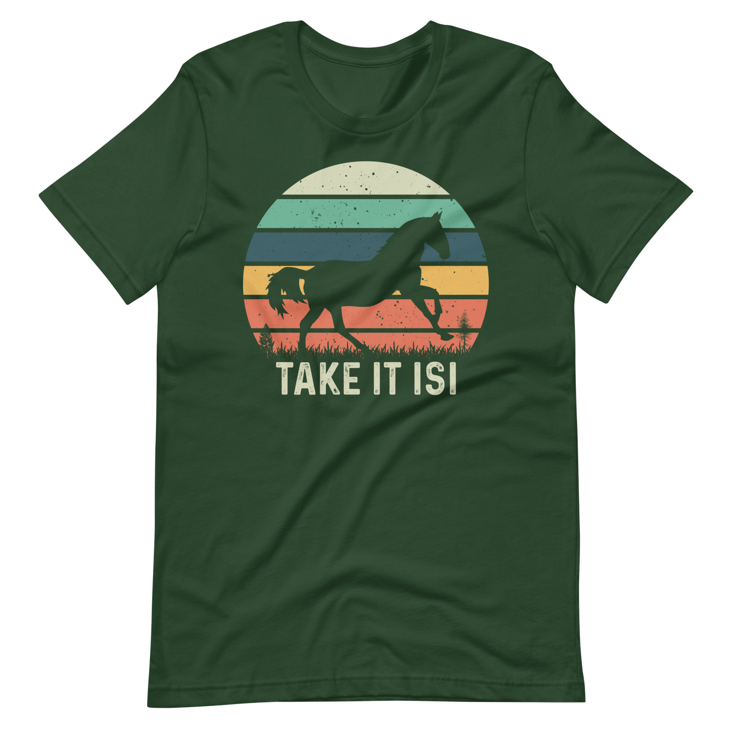 Pferde T-Shirt - Take it ISI!