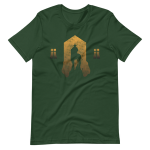 Retro Vintage T-Shirt - Pferdesilhouette!