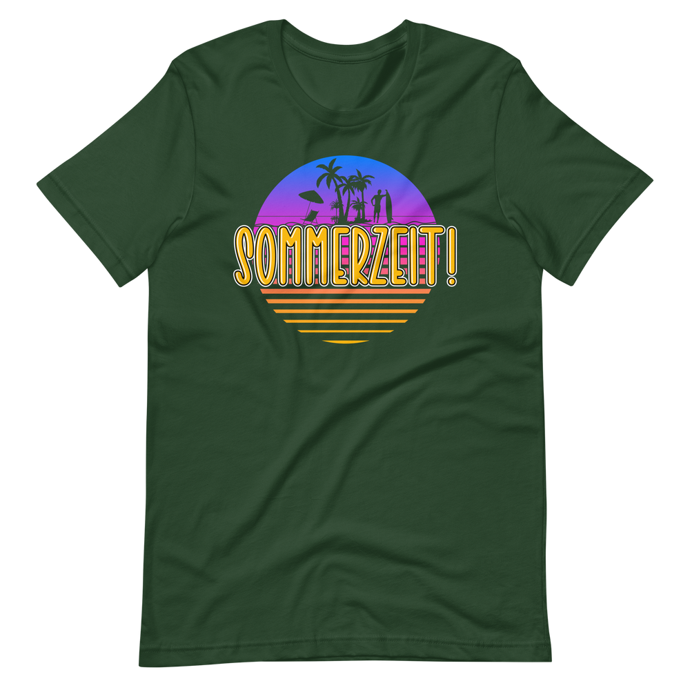 Sommer-T-Shirt "Sommerzeit!" | Fröhlicher Style