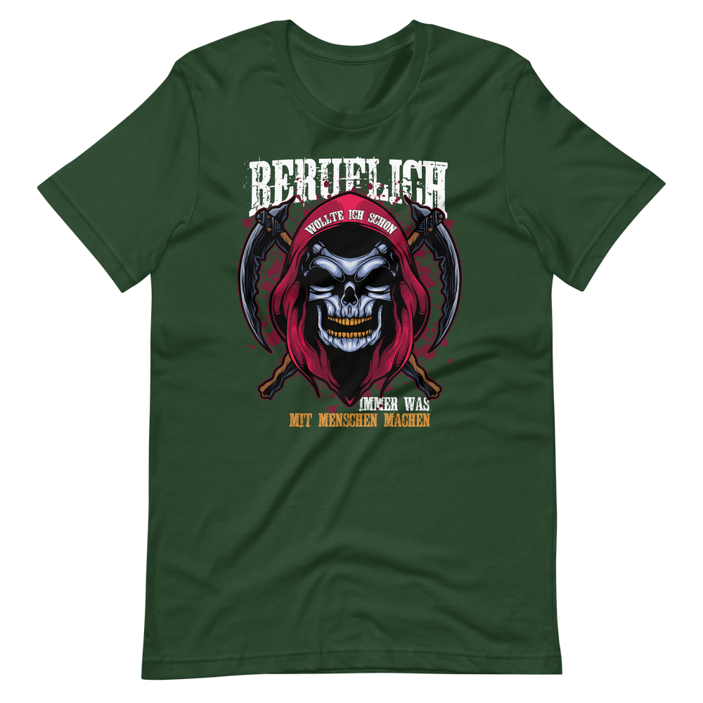 Lustiges T-Shirt "Beruflich mit Menschen!" | Witziger Spruch