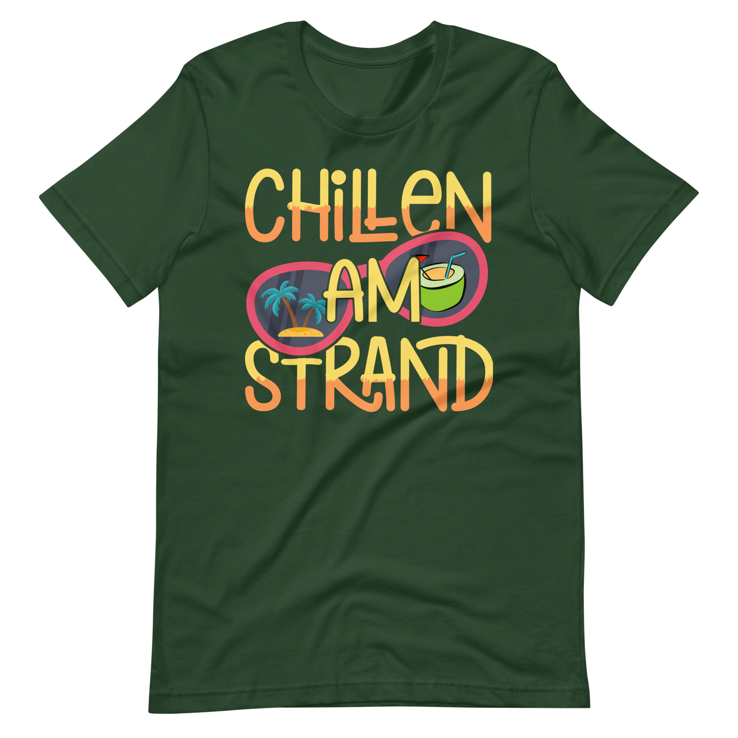 Cooles T-Shirt "Chillen am Strand!"