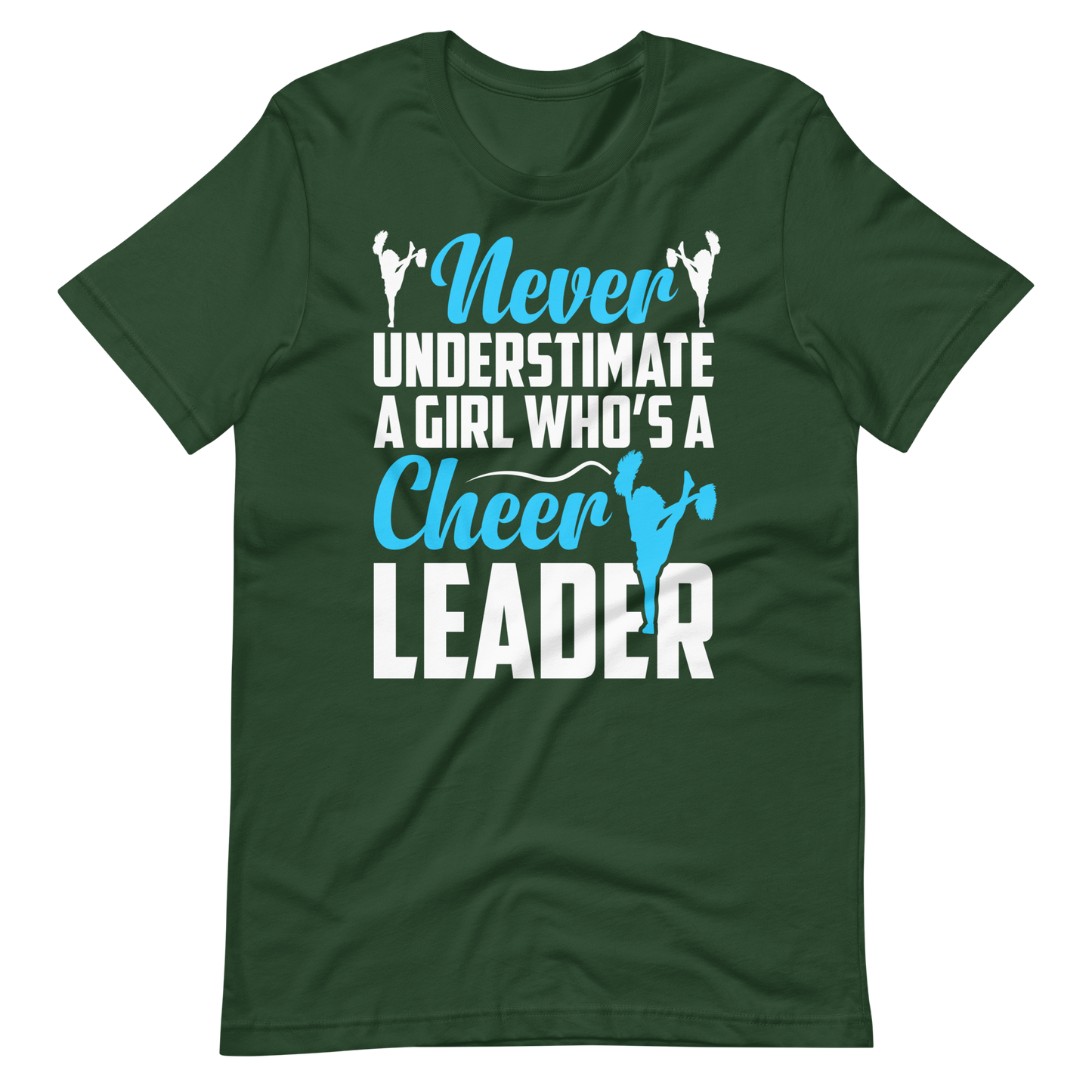 Cheerleader Shirt - Never Underestimate A Girl