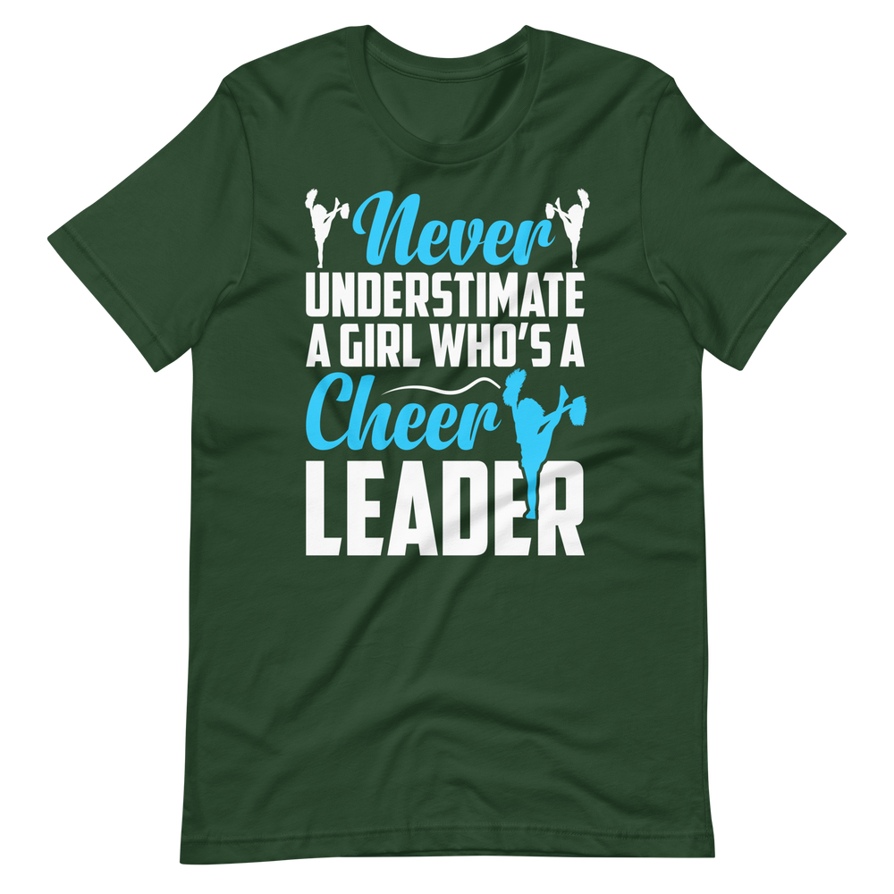 Cheerleader Shirt - Never Underestimate A Girl