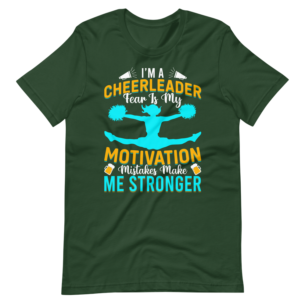 Motivation durch Angst - Cheerleader T-Shirt