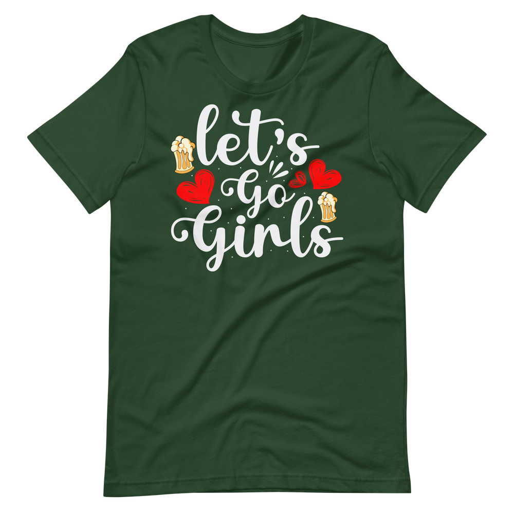 Let's Go Girls – Trendiges Cheerleader Shirt
