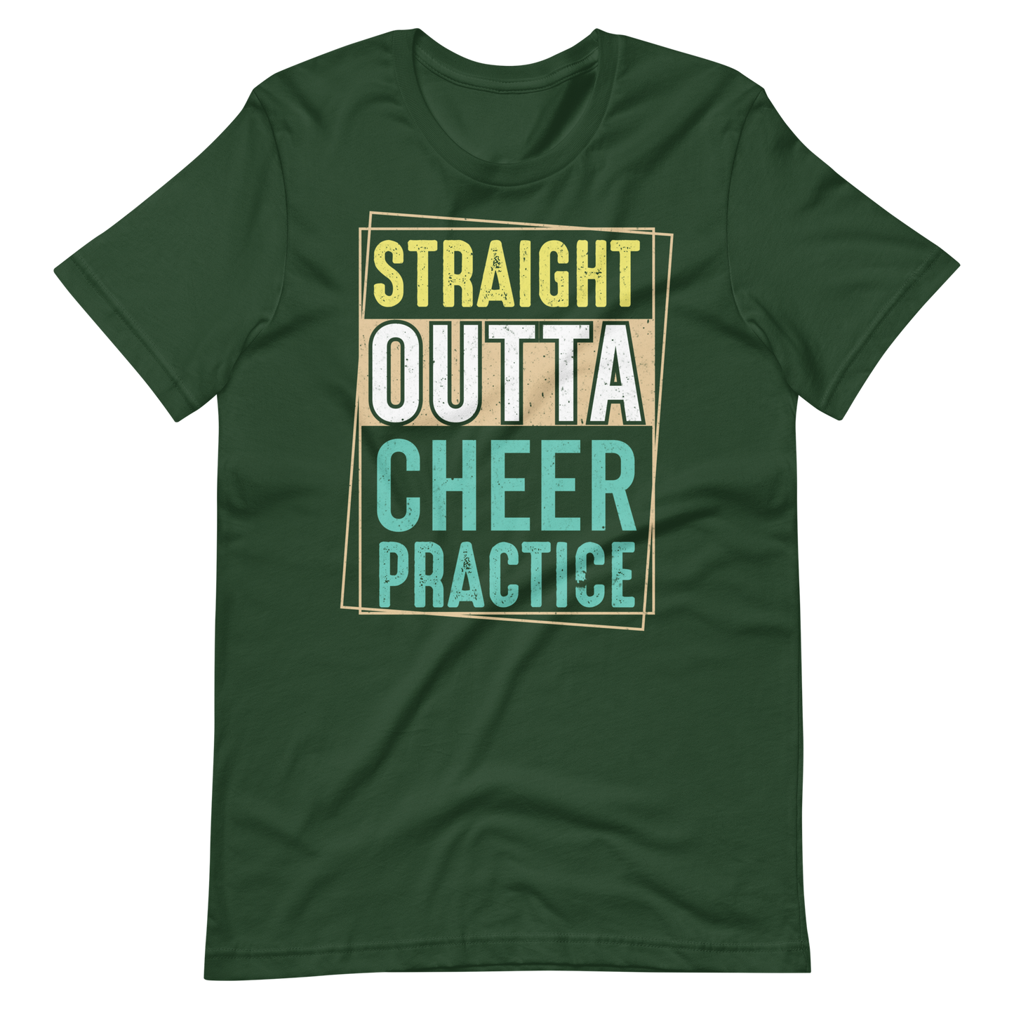Straight Outta Cheer Practice – Cooles Cheerleader Shirt