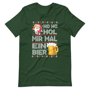 HO HO HOL Mir mal ein Bier! Funny Weihnachten T-Shirt