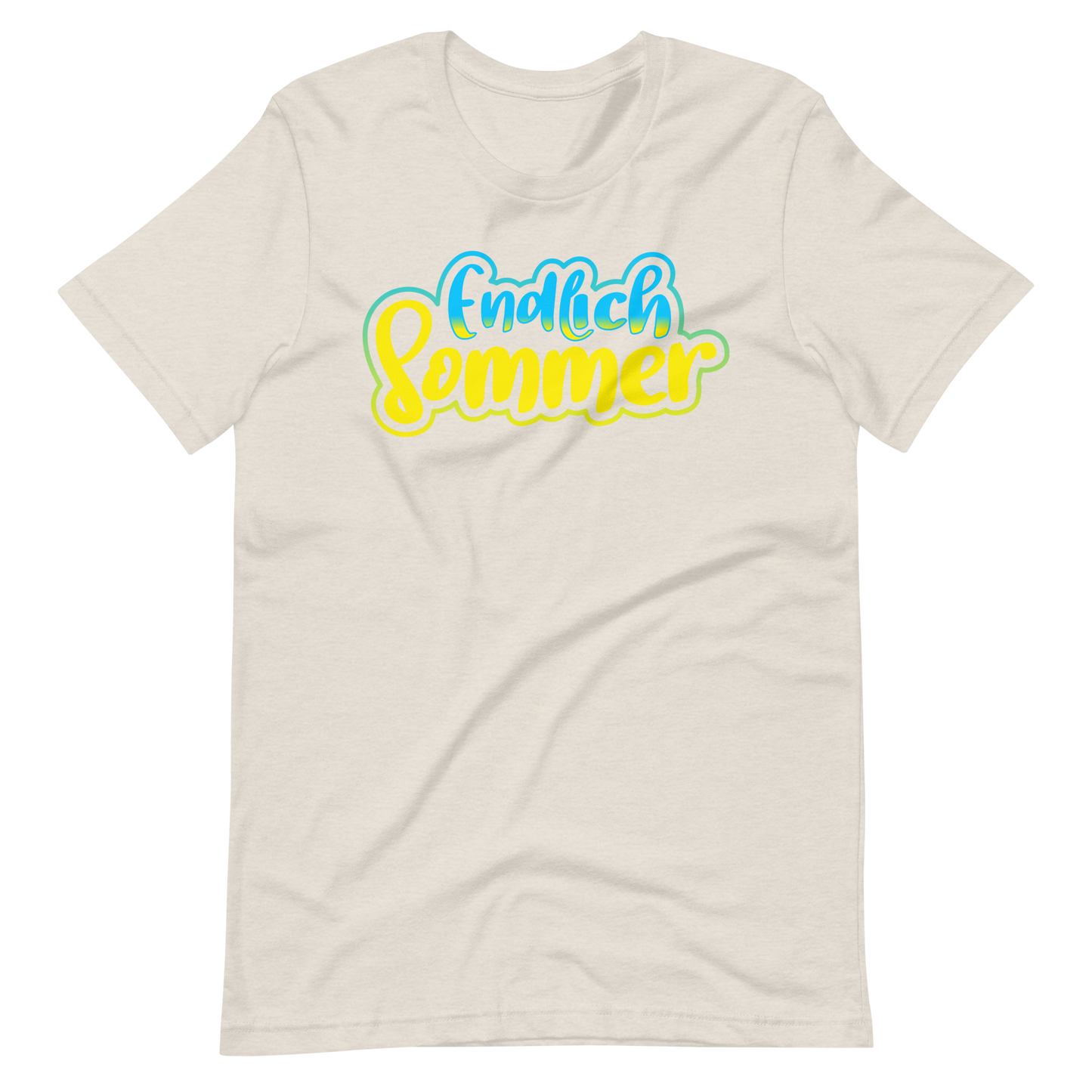 Trendiges T-Shirt "Endlich Sommer! Logo Style!" | Lässiger Look