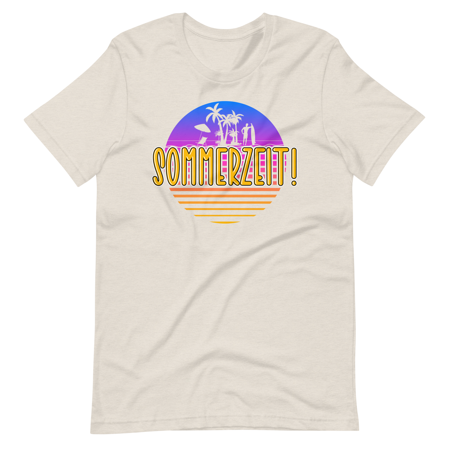 Sommer-T-Shirt "Sommerzeit!" | Fröhlicher Style