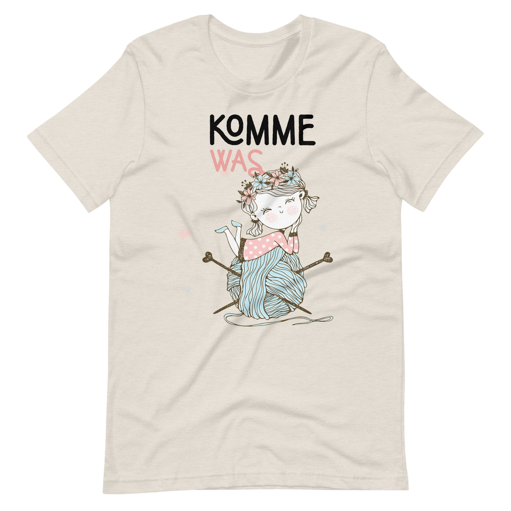 Lustiges T-Shirt! "Komme was Wolle!" | Witziger Spruch