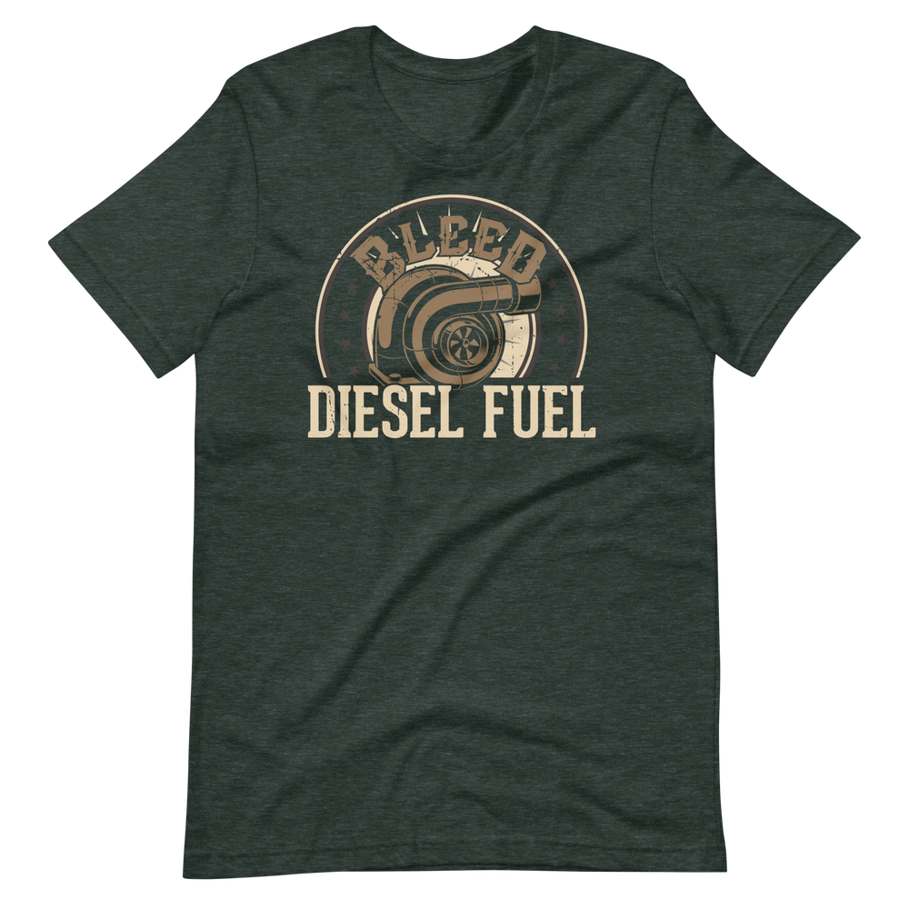 Bleed Diesel Fuel T-Shirt - Coole Diesel-Fans Kleidung