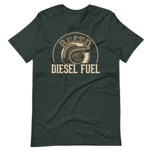 Bleed Diesel Fuel T-Shirt - Coole Diesel-Fans Kleidung