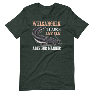 Welsangeln - viel cooler als Angeln T-Shirt | Angelshirt für Fischer