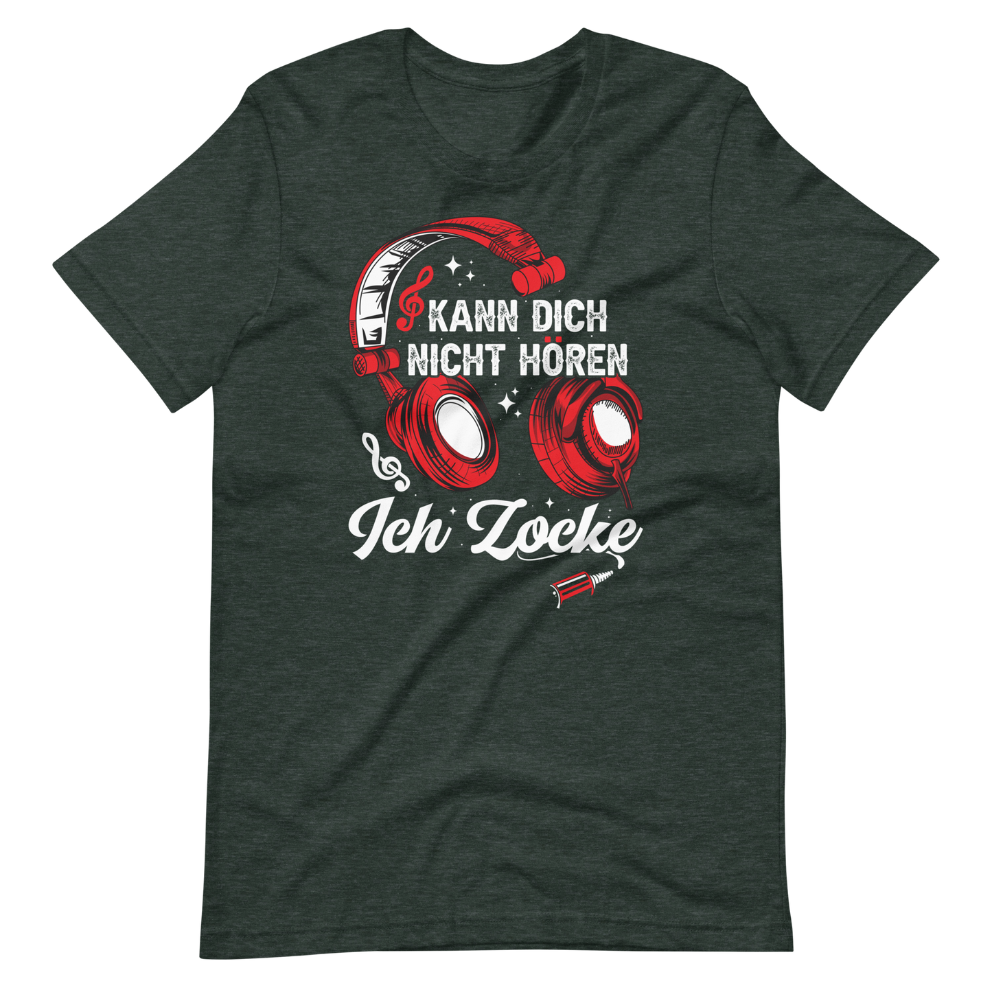 Kann dich nicht hören! ICH ZOCKE! T-Shirt für Gamer
