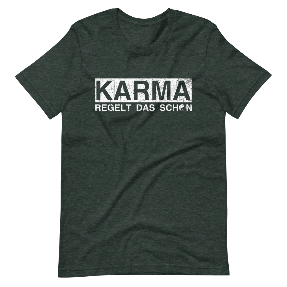 Karma regelt das schon! T-Shirt - Lustiger Spruch, cooles Design