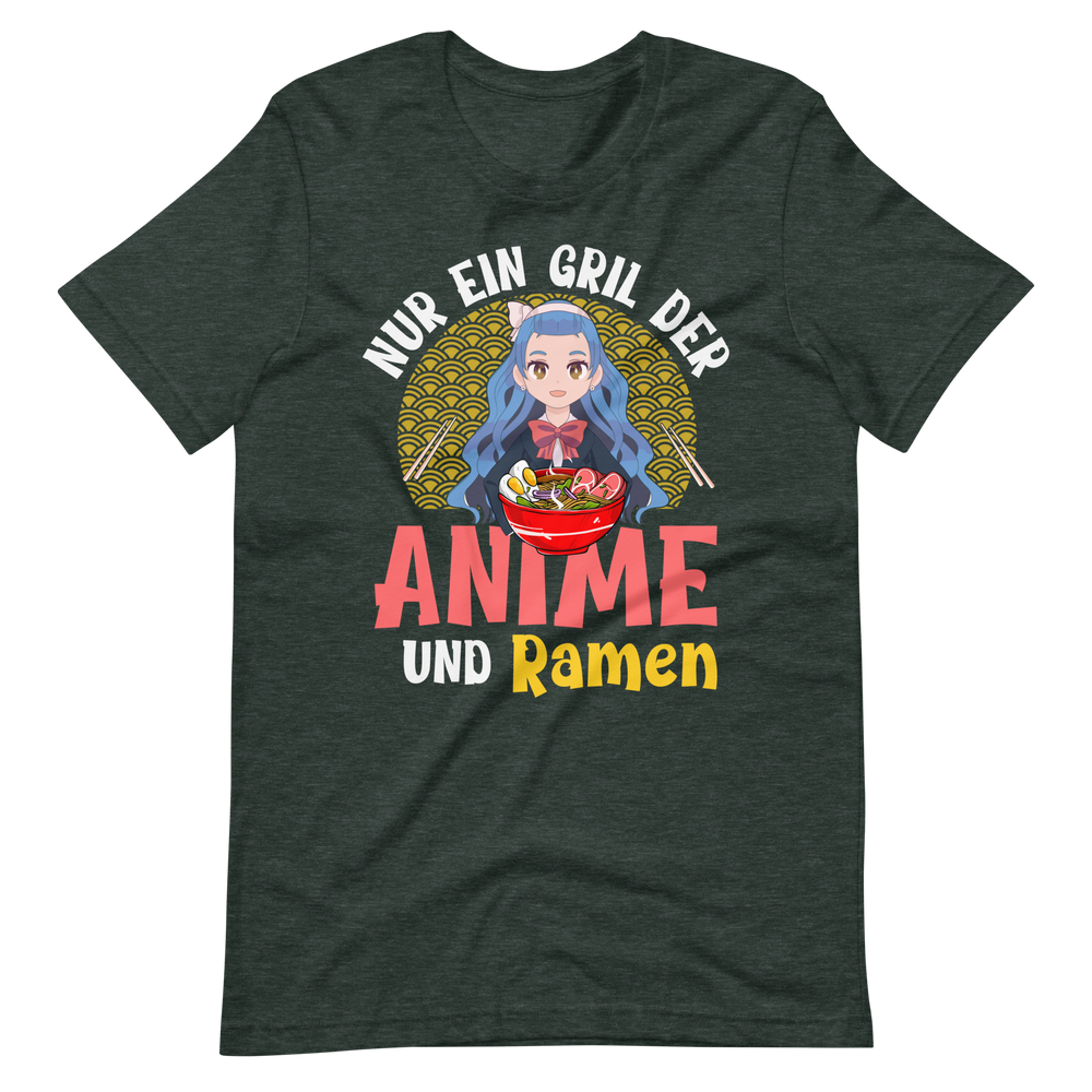 Anime und Ramen!! T-Shirt für wahre Anime-Liebhaber