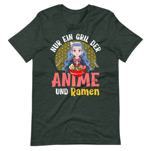 Anime und Ramen!! T-Shirt für wahre Anime-Liebhaber