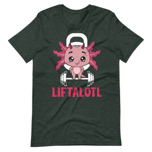 Liftalotl Anime! T-Shirt für Fitness- und Anime-Liebhaber