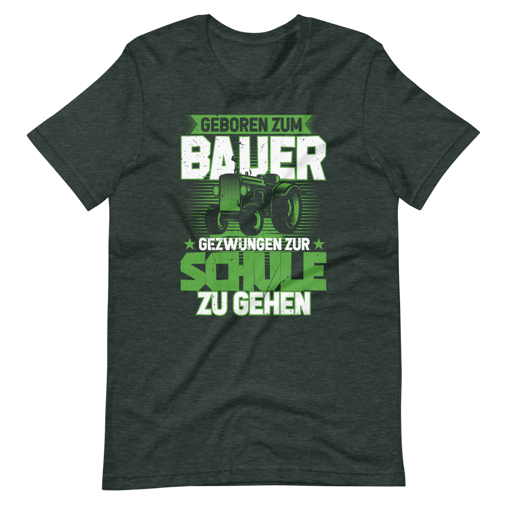 Geboren zum Bauer T-Shirt, witziges Bauernhof Shirt