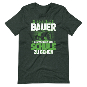 Geboren zum Bauer T-Shirt, witziges Bauernhof Shirt