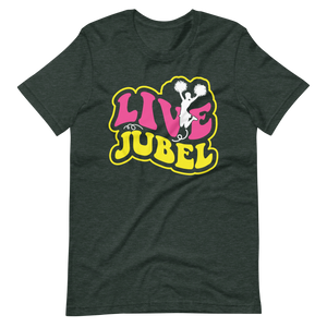Live Jubel Cheer! T-Shirt für Damen und Mädchen